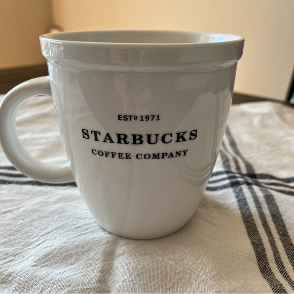 Starbucks Barista Mug – Vintage 2007 White Ceramic Coffee Cup – 16 oz - Picture 2 of 4